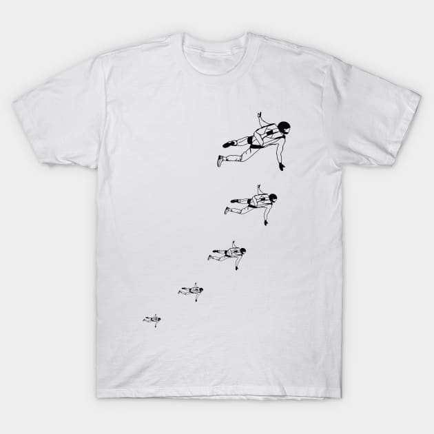 Skydiving T-Shirt by Geektopia